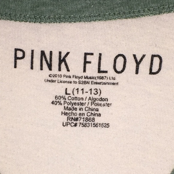 ❌SOLD❌Pink Floyd | Vintage style 1973 tour tee - Picture 3 of 4